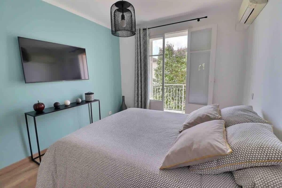 Charmant T2 Avec Balcon - Parking, Ac, Wifi Ajaccio  Exterior photo